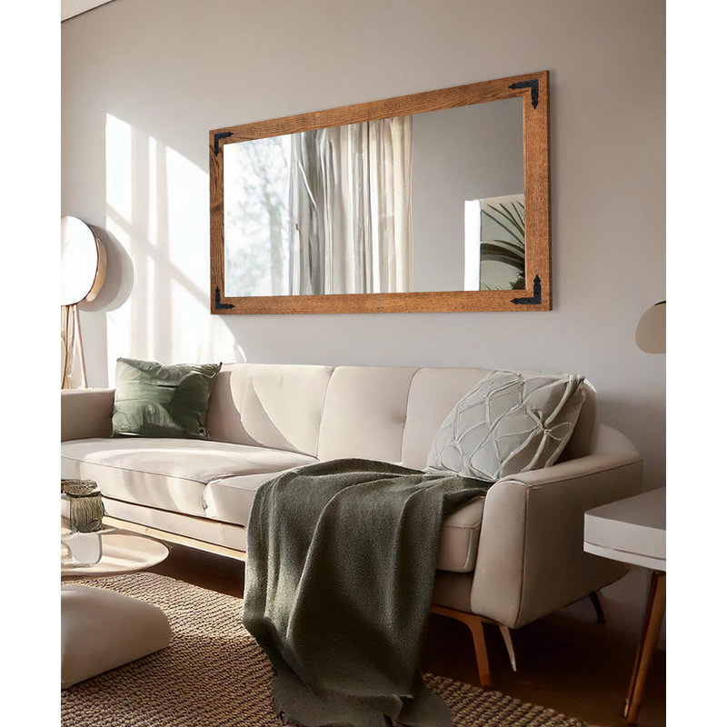 Miroir Gracie Oaks, 50 po x 33 po, Miel
