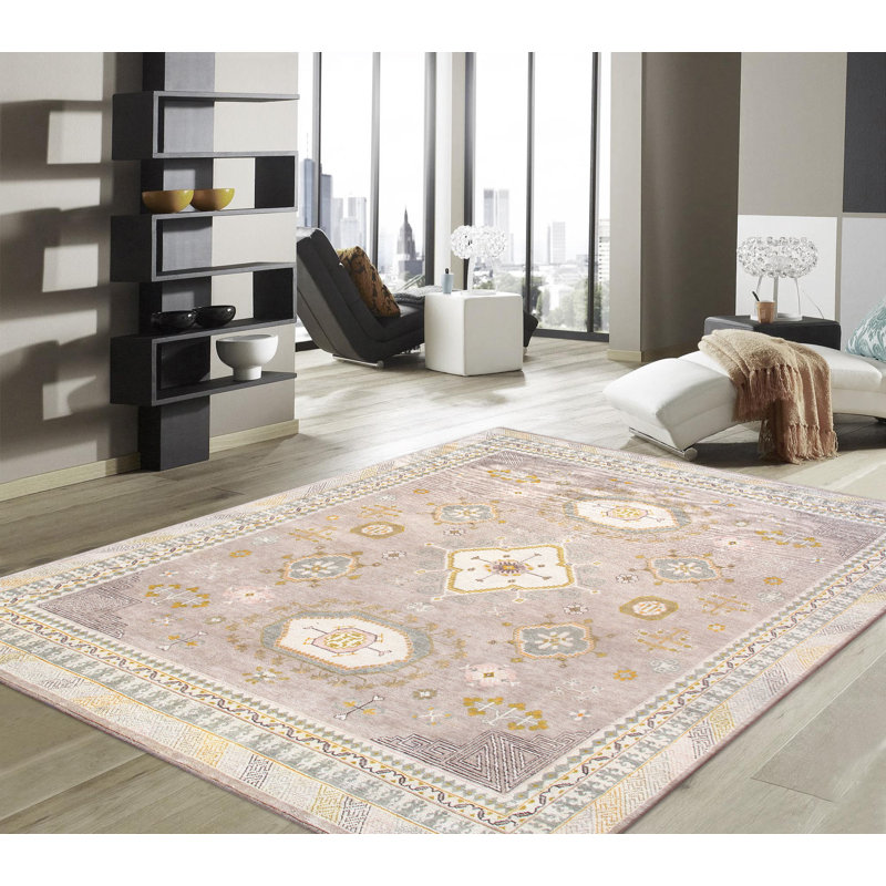 Khotan Handmade Wool Oriental Area Rug, Rectangle 9' x 12'