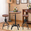 Wheless 2 - Person Pine Solid Wood Top Pedestal Base Dining Set