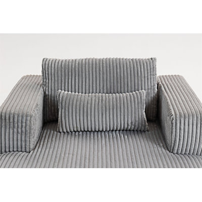 Convertible Sleeper Sofa Bed with Pillow