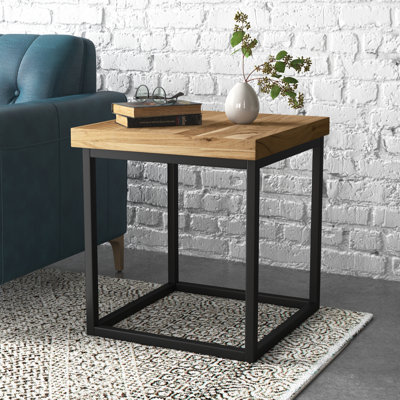 Melissa Solid Wood Top End Table