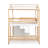 Full over Full Bunk Bed (White, Natural)