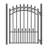 Prague Metal Sliding Gate with Pedestrian Gate-59339118