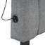 Lit plateforme tapissier Teddy