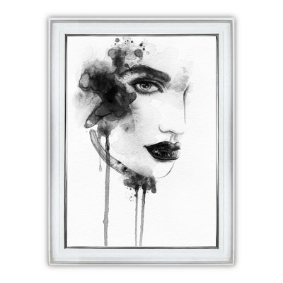Woman Flirting 1 Piece Painting