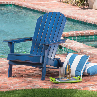 Outdoor Adirondack Chair(Set of 1) by Highland Dunes