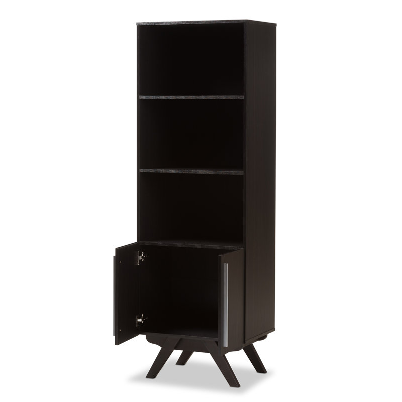 180cm H x 60cm W Standard Bookcase, Espresso Dark Brown