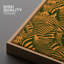 «Zebra Line Art Collage - Floater Frame», impression sur toile-63503182-63503180