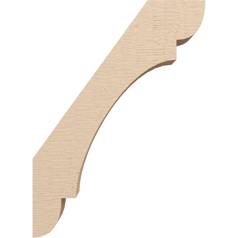 Attelle de genou olympique en cèdre brut TimneThane, H 22 po x l 5 po x P 16 po
