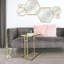 Glass Top C Table End Table-53568998