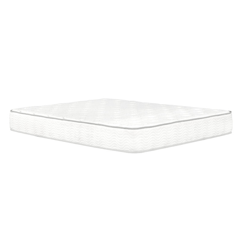 Très grand matelas 9 po, blanc, - US, comprimé et roulé, convient aux cadres de lit, couche de mousse à ressorts ensachés facile à installer à la maison, transfert de mouvement minimal,