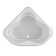 Marineo™ Chromatherapy Whisper 60" x 60" Drop in Whirlpool Bathtub