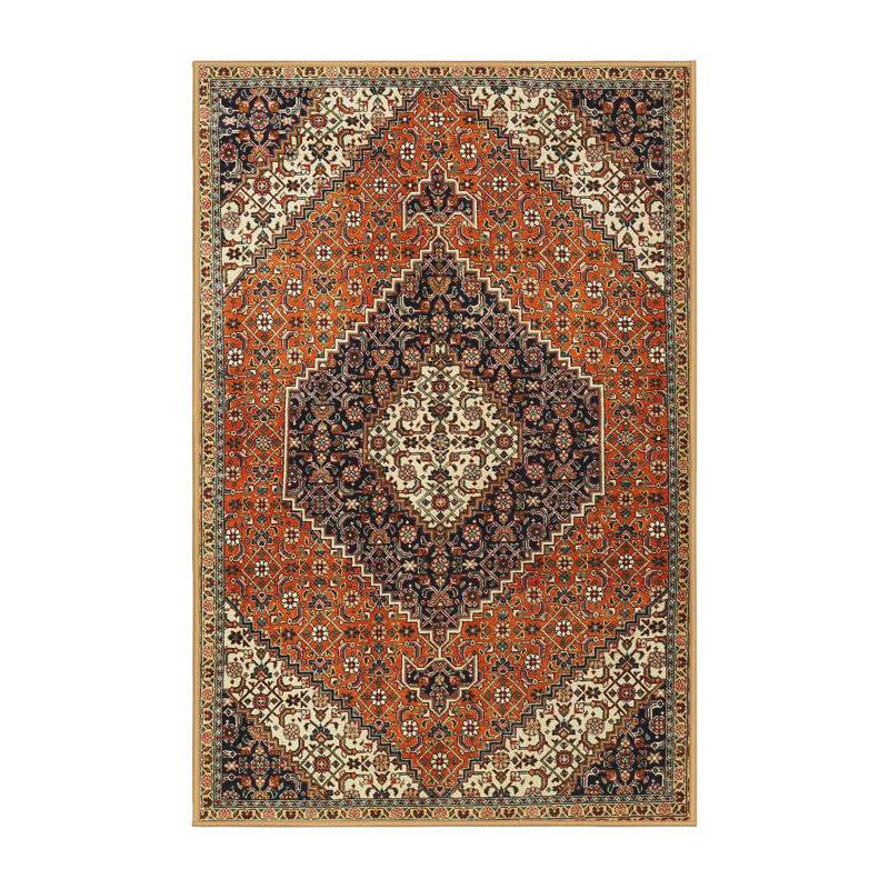 Cazeau Oriental Indoor Rug, Rectangle 2' x 4'
