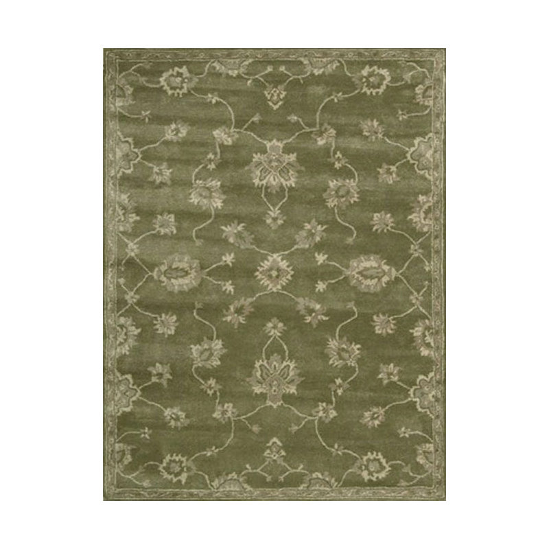 Superlative Wool Floral Indoor Rug, 3'6" x 5'6"