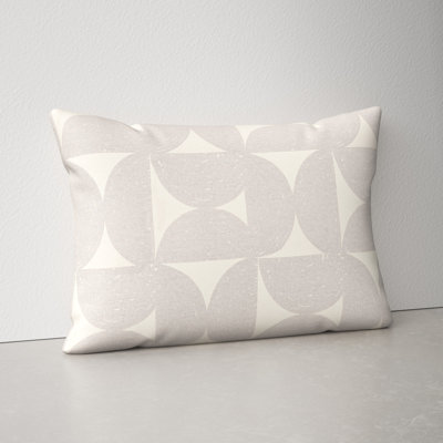 Frenk Geometric Cotton Reversible Throw Pillow
