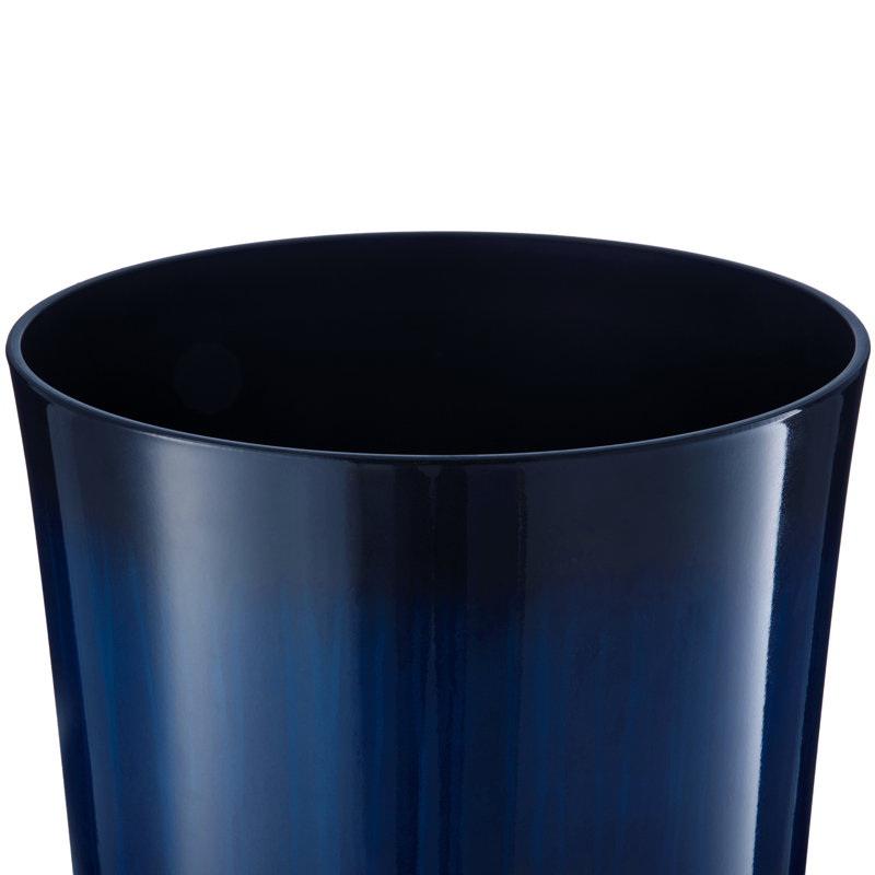Ensemble de 2 pots à fleurs surdimensionnés en faux cobalt 30 po, Gradient Cobalt Blue, H 30 po x l 15 po x P 15 po