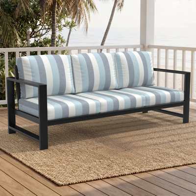 Canapé d'extérieur de 80 po de largeur avec coussins Sunbrella® Dulcie