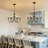 6-Light Dimmable Classic/Traditional Chandelier, Candle-Style Light Fixture For Dining Room & Entryway-770683346