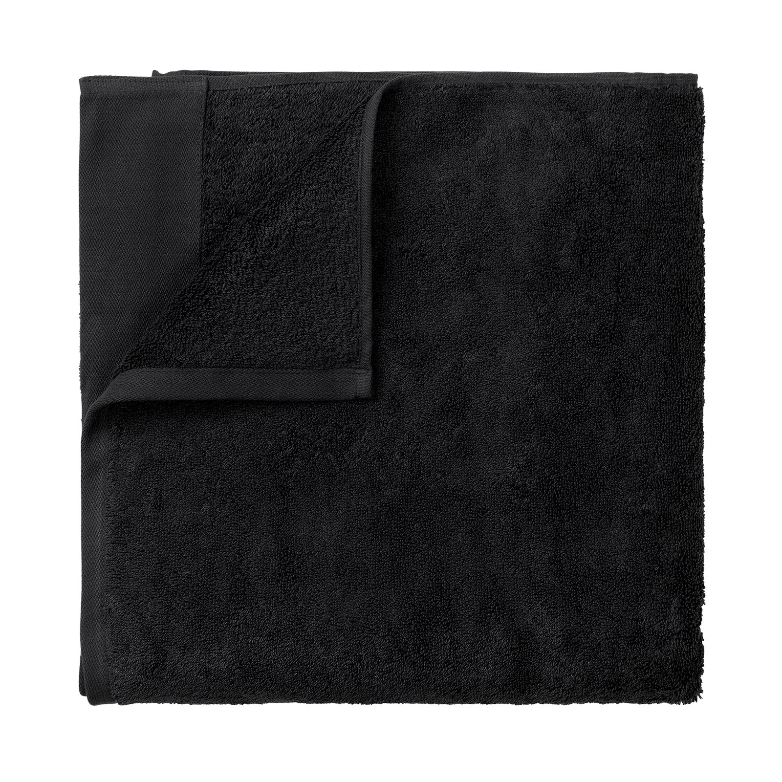 RIVA 100% Organic Cotton Bath Towel, Black