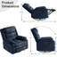 Ryse 36.4" Wide Rocker Recliner Chair-88574738