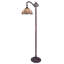  Lampe sur pied de lecture 1 lumière Cooper Tiffany 11 po de large