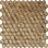 1" x 1" Glass Honeycomb Mosaic Wall Tile
