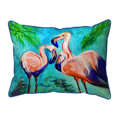 Polyester Throw Rectangle Outdoor Pillow Cover & Insert
