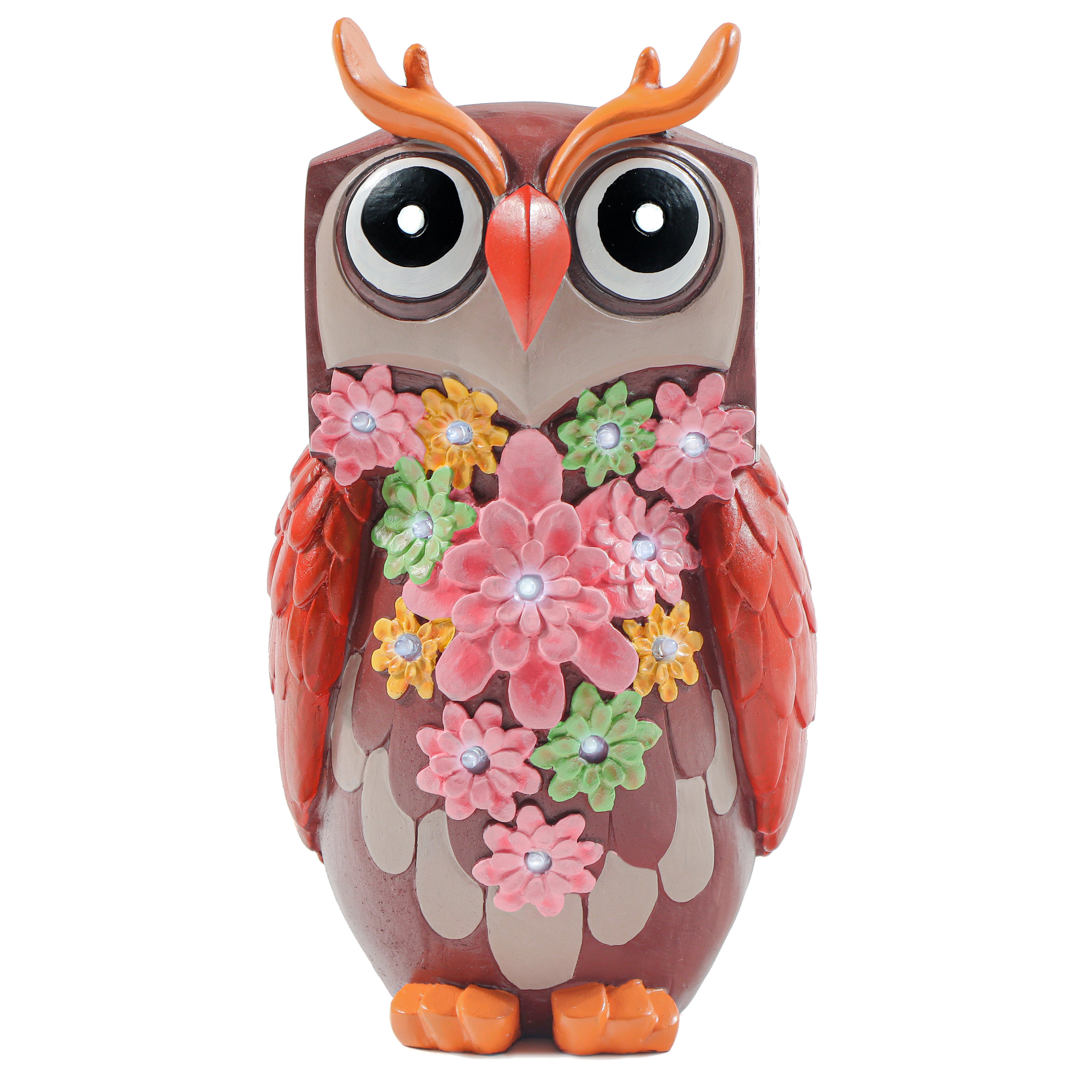 Millwood Pines Austa Owl Animals Plastic Garden Statue | Wayfair