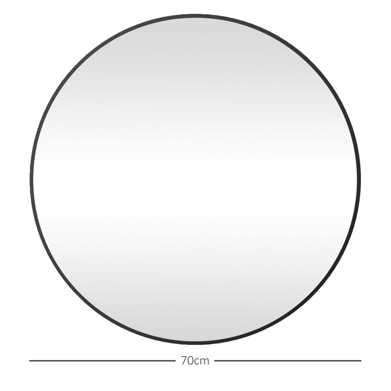 Demetrias Metal Round Mirror