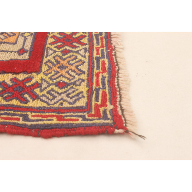 Tapis rouge tadjik 6 pi 7 po x 8 pi 10 po