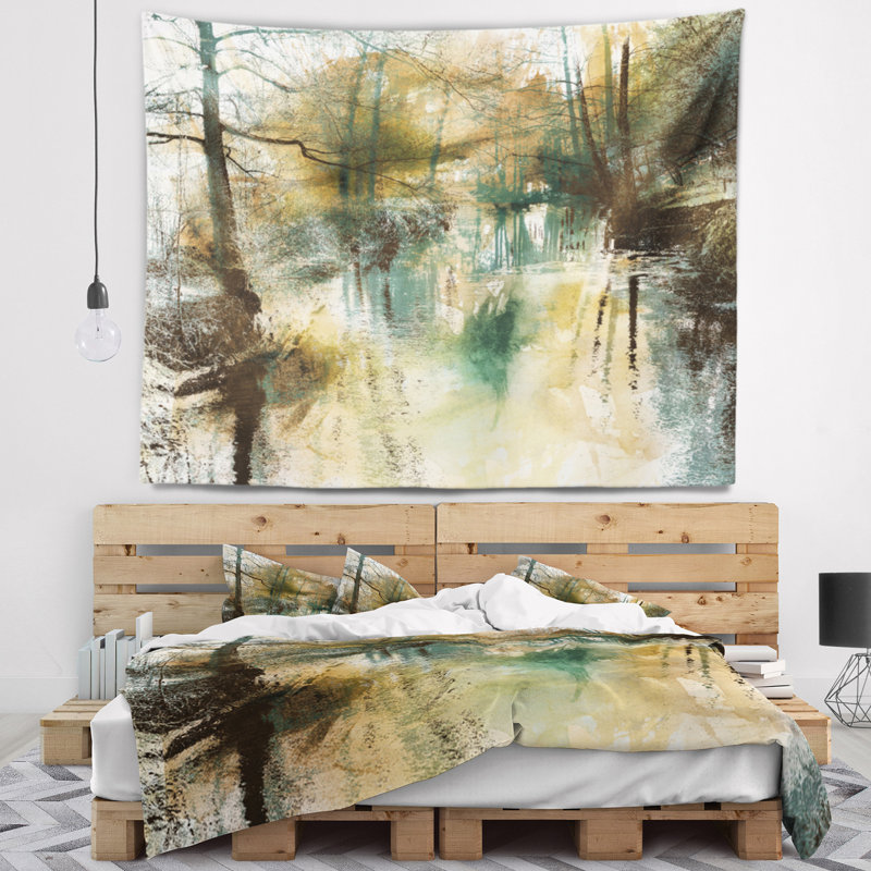 Polyester Tapestry, 32" H x 39" W