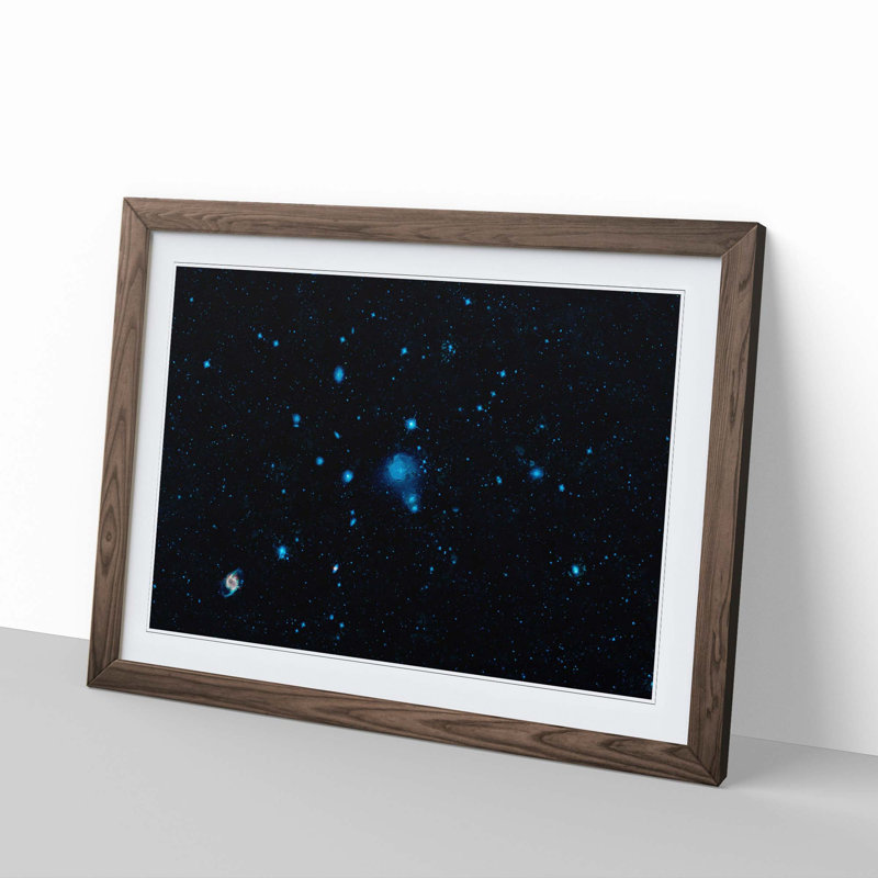 Out of Space Vol.10 - Picture Frame Graphic Art Print, Walnut Framed, 48cm H x 65cm W x 2cm D