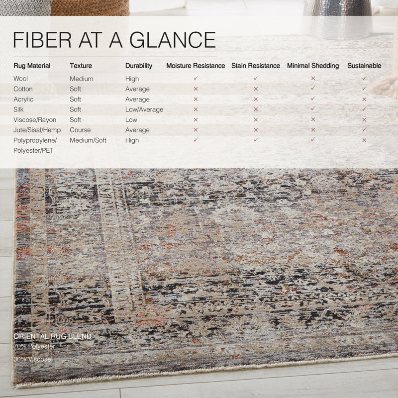 Oriental Jet Black/Aragon/Natural Area Rug, Runner 3' x 8'