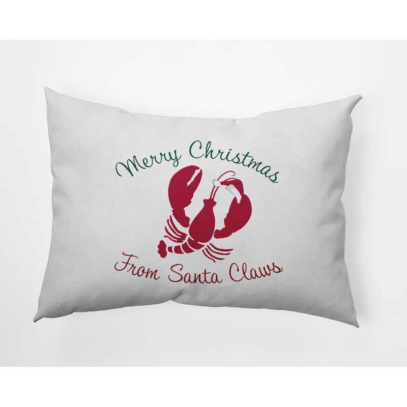 Reversible Throw Pillow, 14" x 20", Rectangular
