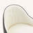 White & Dark Gray Splicing PU Leather Bar Stools with Gold Accent Footrest, Set of 2-2032043768