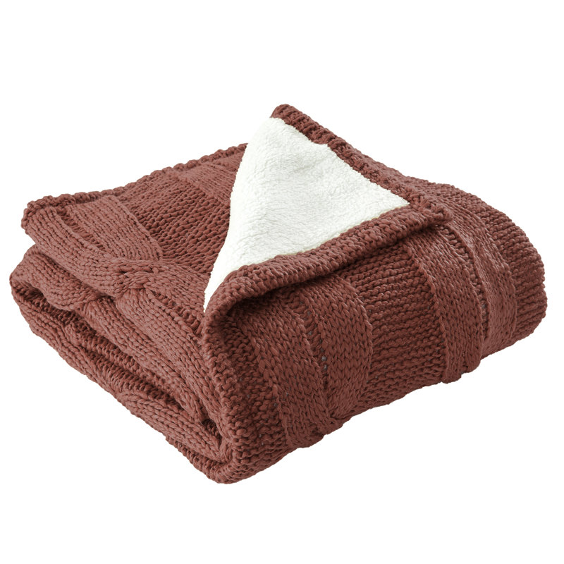 Edda Modern Throw, Nutmeg