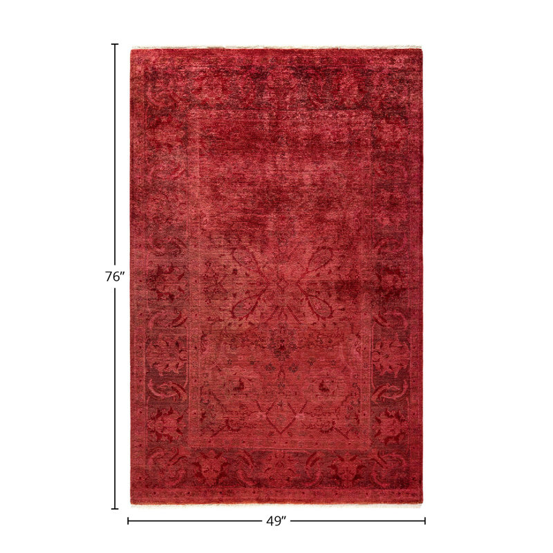 Dobro One-of-a-Kind 4' 1" X 6' 4" Hand Knotted Area Rug