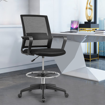 Chaise de bureau haute Inbox Zero