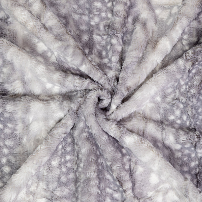 Couverture pour chien Cashmere, L 17 po x l 14 po, Argent fauve