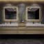 Meuble-lavabo mural double 114 po Albizu-69316025