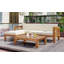 Ensemble de conversation modulaire 5 pièces avec coussins d'extérieur-390574388
