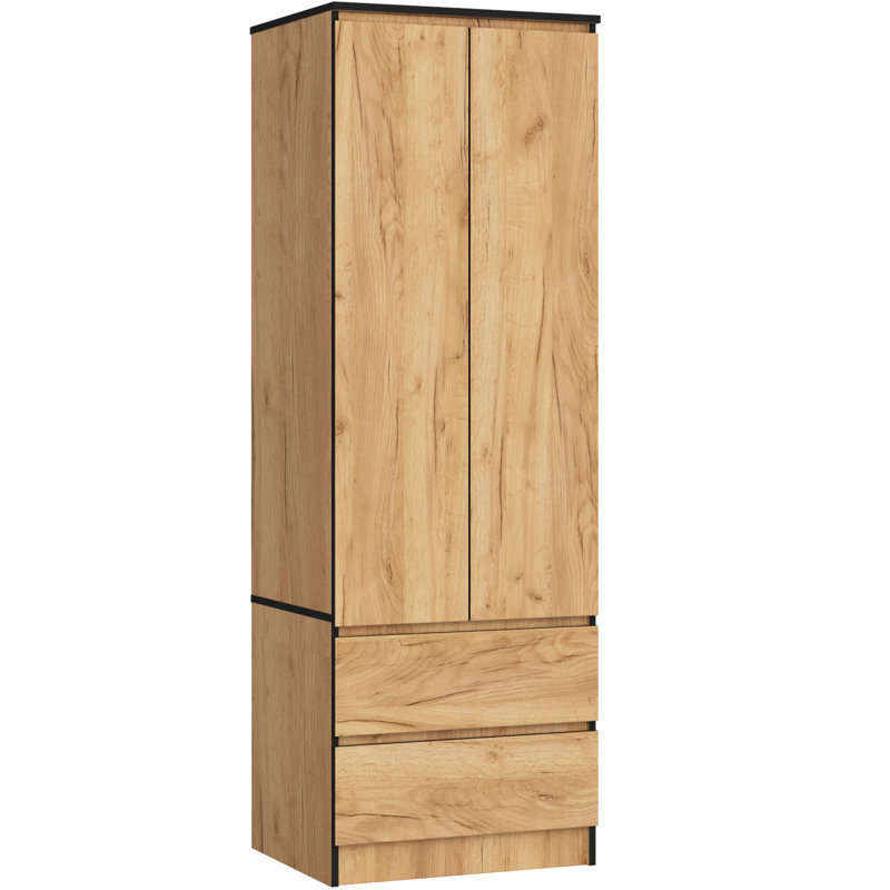 Breena 2 Door Manufactured Wood Wardrobe