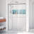 Leser - W x 70.375'' H Bypass Door Semi-Frameless Shower Door with-42467409-42576529-42576532