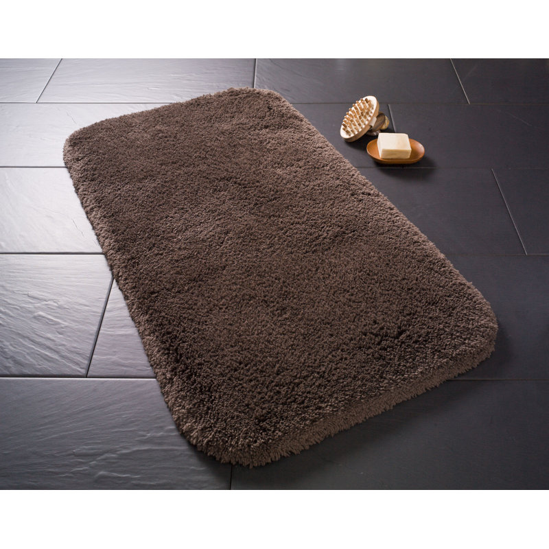 Tapis de bain Alaine, Brun