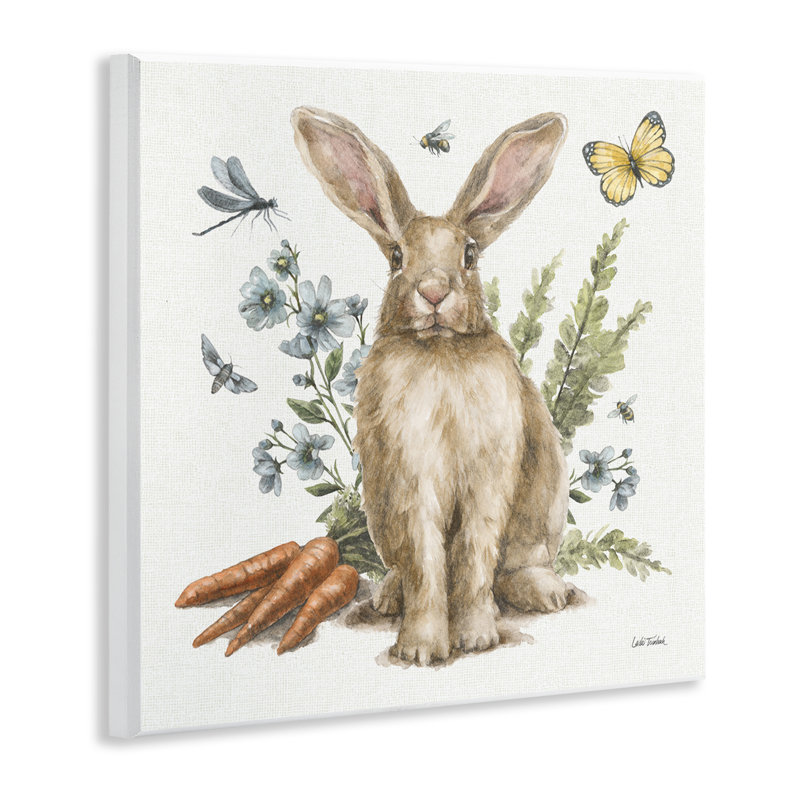 «Rabbit & Garden Patch» par Leslie Trimbach