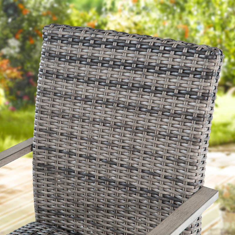 Allure Patio 6 Person Metal Dining Set With Umbrella Hole