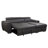 Upholstered L-Shaped Sectional Right Hand Facing-980509287