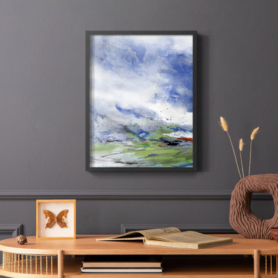 Spring Air I Framed Print - Solid Wood