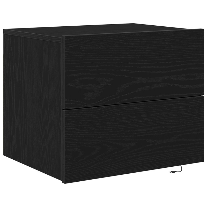 50cm W Solid Wood Bedside Table