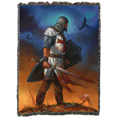 Jeté en coton Pure Country Weavers Templar Knight